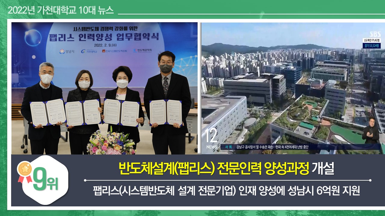 반도체설계(팹리스) 전문인력 양성과정 개설 팹리스(시스템반도체 설계 전문기업) 인재 양성에 성남시 6억원 지원