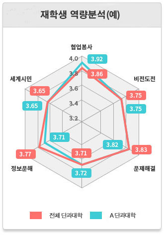 핵심 역량 분석 예